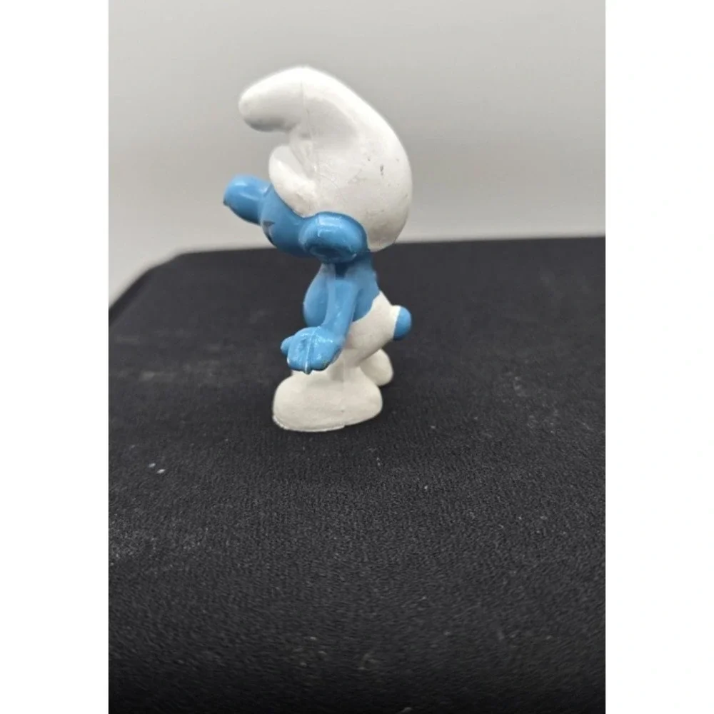 Vintage Schleich Peyo Smurfs Lot of 5 Papa Smurfette Spy Go Cart